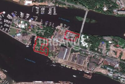 Расположение ЖК Петровская коса 1 на местности