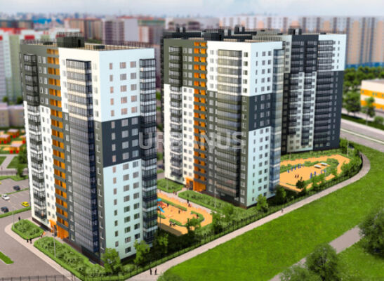 ЖК Коллонтай 2, расположение на местности