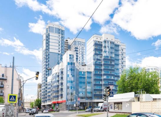 Фасад ЖК Небо Москвы