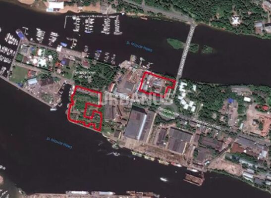 Расположение ЖК Петровская коса 1 на местности